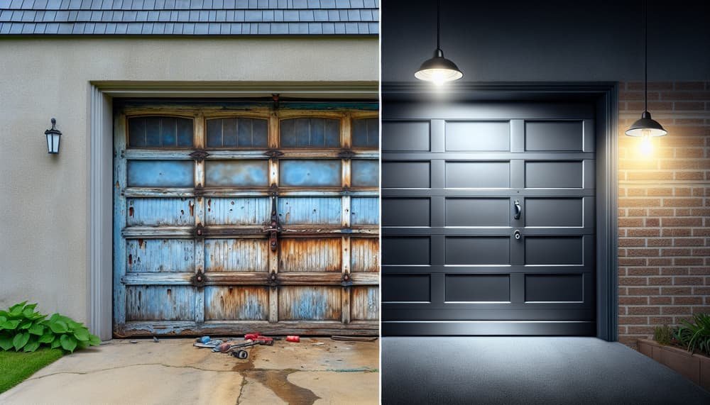 Garage door work in Marianna