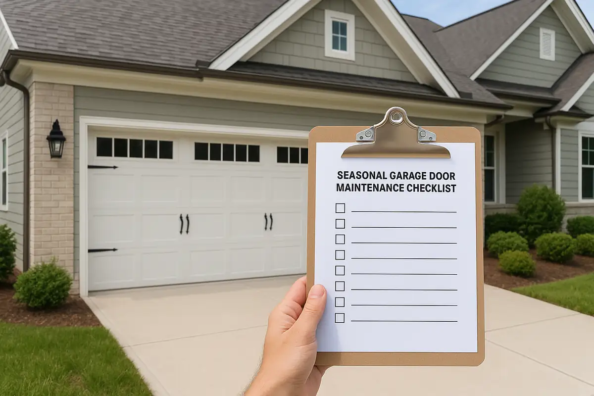 Essential Seasonal Garage Door Maintenance Checklist in Marianna, FL